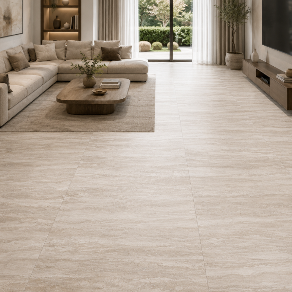 Picture of Floor tile verona, stone effect, matt, 9mm 60x120