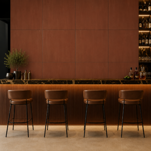 Picture of Floor tile glocal, concrete effect, matt, 9mm 80x80