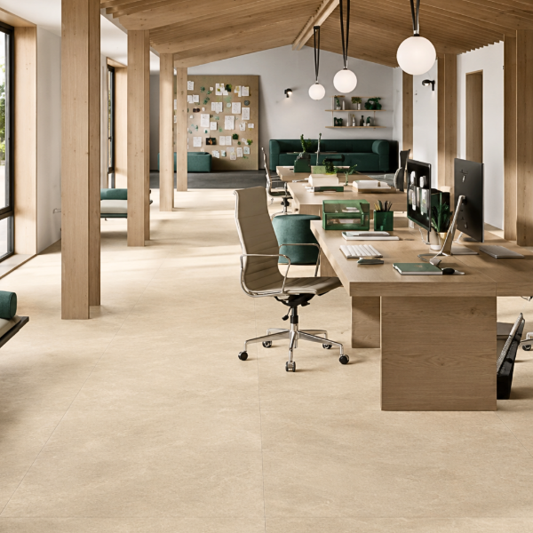 Picture of Floor tile motley, concrete effect, matt, 9mm 60x120