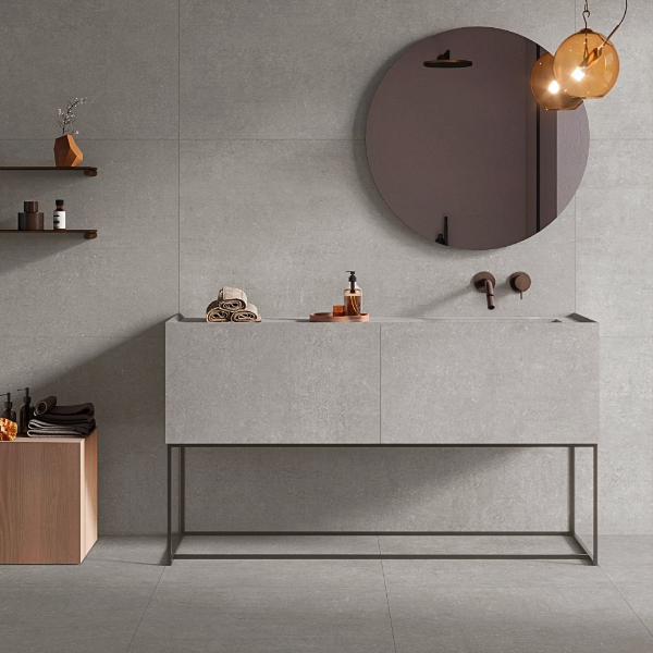 Picture of Floor tile nyuma, concrete effect, matt, 9mm 60x120