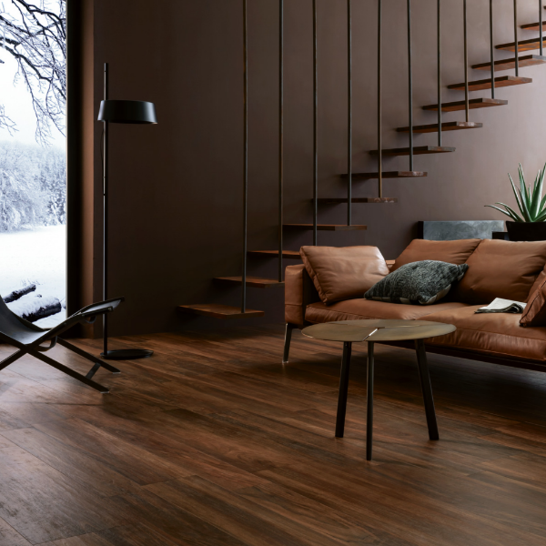 Picture of Floor tile treverkchic, wood effect, matt, 9mm 20x120