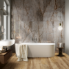 Picture of Floor tile rain forest, marble effect, matt, 60x120