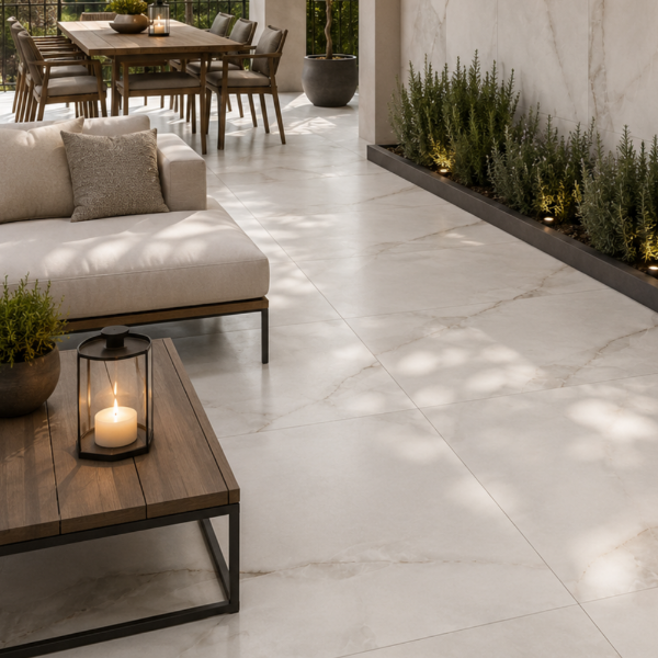 Picture of Floor tile anty, marble effect, matt, 9mm 60x60