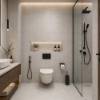 Picture of Floor tile inout laurent, cement effect, matt, 9mm 30x60