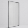Picture of Shower glass, gun grey profile, 120x200 5mm