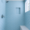 Picture of Floor tile vidrados lagoon, plain effect, matt, 5.5x24
