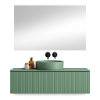 Picture of Bathroom furniture set, elegance, ply wood, ceramic basin, green, 100x52x47cm