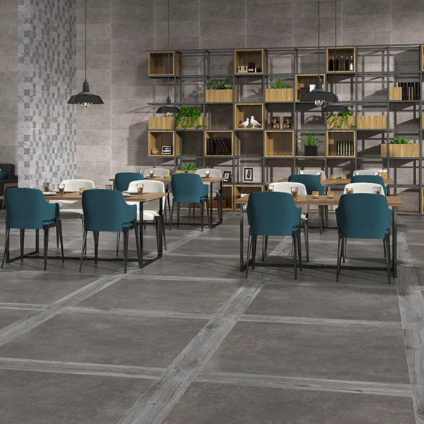 Picture of Floor tile newton, cement effect, matt, 60x60