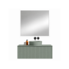Picture of Rectangular mirror for elegance furniture white, touch screen with led, 100x70cm