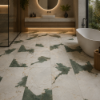 Picture of Floor tile heritage, marble effect, matt, 9mm 60x120