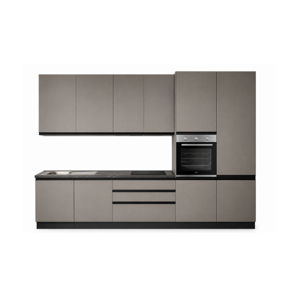 Picture of Kitchen, sanny, dx, grey/anthracite, 300X240cm