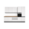 Picture of Kitchen, gio, dx, cemento perla/anthracite, 330x240cm