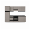 Picture of Kitchen, ronny, sx, grey/anthracite, 255x216cm
