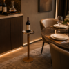 Picture of Tableware for bottles, giobagnara, covered with pelle frau  leather, sc66