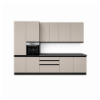 Picture of Kitchen, gio, sx, fango opaco/fango, 330x240cm