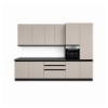 Picture of Kitchen, gio, dx, fango opaco/fango, 330x240cm