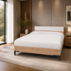 Picture of Double bed, sposami,  oak, cashmere, 180x200cm