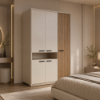 Picture of Wardrobe, bravo teen, cashmere/ strippedwood, 146x209x60cm