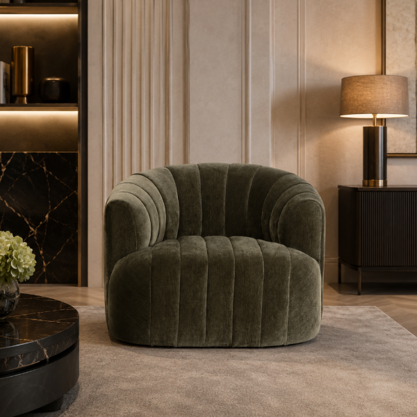 Picture of Armchair, alina,fabric, green, 98x92x72cm 