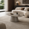 Picture of Coffee table, roko, wood, taupe, 91x59x34.5cm
