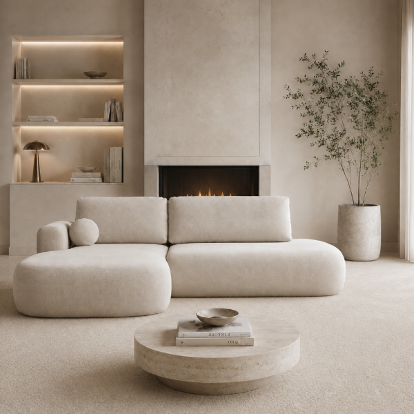 Picture of Left-hand sofa corner, ariola, fabric, loop 2, 286x175cm
