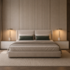 Picture of Table lamp, minimalist, steel+travertine+aluminium finish, ab-r(s-014) light source:led 3000k 12w, φ18*h43cm