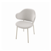 Picture of Chair, holly, matt pearl legs, beige seat