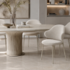 Picture of Chair, holly, matt pearl legs, beige seat