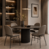 Picture of Dining chair, sophie, leather, 49x56x82cm
