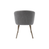 Picture of Dining chair, ozy, grey, 61.5x62x77.5cm