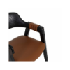 Picture of Dining chair, shivas, leather, black
