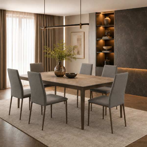 Picture of Dining chair, aida, taupe