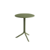 Picture of Table, step,  polypropylene, agave, 76.5/40 cm ø 60.5 cm