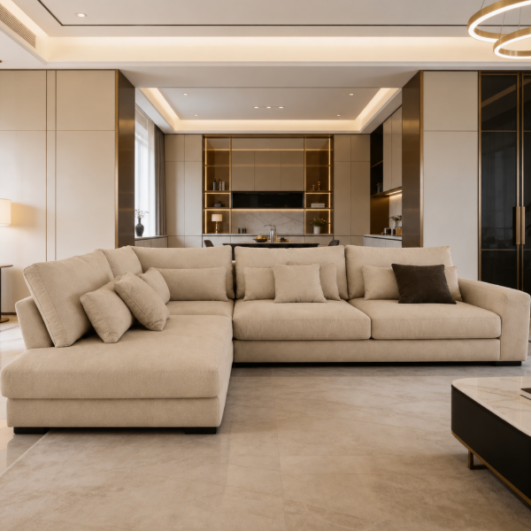 Picture of Sofa corner, Hudson set 2, left arm, memphis 04, 325x240cm