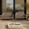 Picture of Bench, net, polypropylene, tortora, 116x70 cm