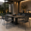 Picture of Chair, flair alu, anthracite, 56x59x79cm 