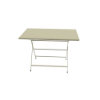 Picture of Table, arc en ciel, steel, dove grey, 110x70x74cm