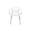 Picture of Chair, si- si dots, steel, matt linen, 62x55x80cm