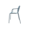 Picture of Chair, si- si barcode, zinc + steel, blue, 55x62x80cm