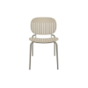 Picture of Chair, si-si barcode, zinc+steel, dove grey, 55x50x80cm