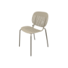 Picture of Chair, si-si barcode, zinc+steel, dove grey, 55x50x80cm
