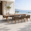 Picture of Dining table, kate, teak natural, 100x340x70cm