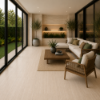 Picture of Floor tile travertine ivory, stone effect, matt, 60x120