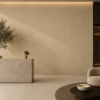 Picture of Floor tile naturali marfil, concrete effect, matt, 100x300