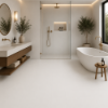 Picture of Floor tile bianco mate, plain effect, matt, 33.3x55