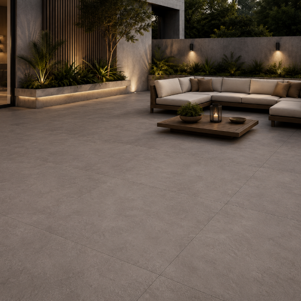 Picture of Floor tile newton, cement effect, matt, 90x90