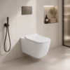 Picture of Mercury wc, ceramic, wall hung, white