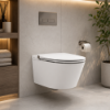 Picture of Wc smart, ceramic, wall hung, white, glossy, 37x59.5x44.6cm