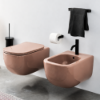 Picture of Era bidet, ceramic, wall hung, ninfea, glossy, 37x53cm