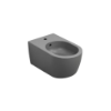 Picture of Smile bidet, ceramic, wall hung, concrete, matte, 35x53cm